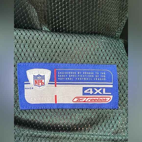 Men's Green Bay Packers Brett Favre Green Reebok 4XL jersey - Picture 7 of 7